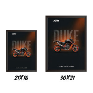 قاب عکس KTM Duke 790 (طرح g1)